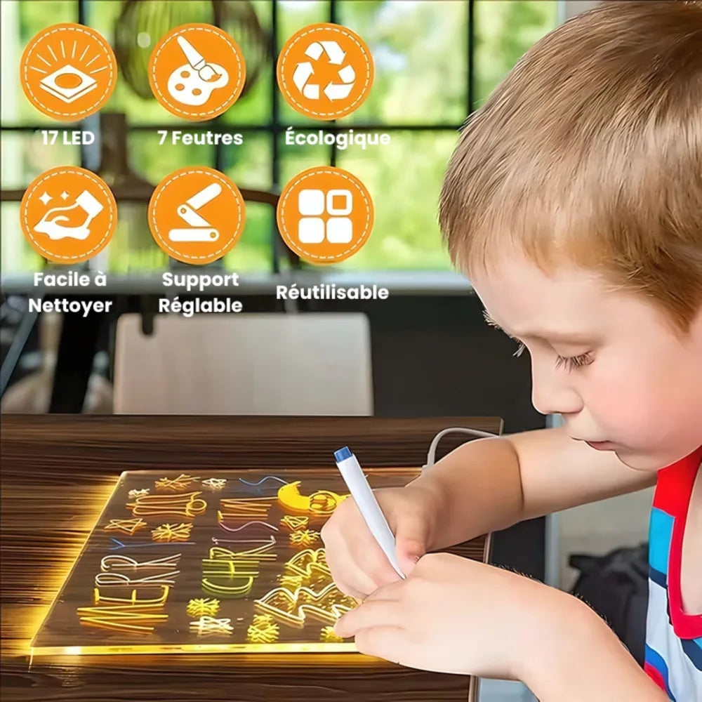 MagicBoard – Tableau Lumineux Créatif